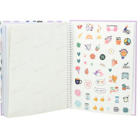 PLANNER, CAIETUL ADOLESCENTULUI 24*19CM, SPIRA, 100 FILE 778030 [6]