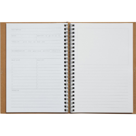 PLANNER CALATORIE 21*15CM 120 FILE LINII 778059 [1]