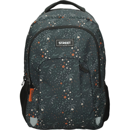 RECHIZITE SCOLARE - RUCSAC SCOLAR STREET 2 COMPARTIMENTE LIGHT FLORA 531312