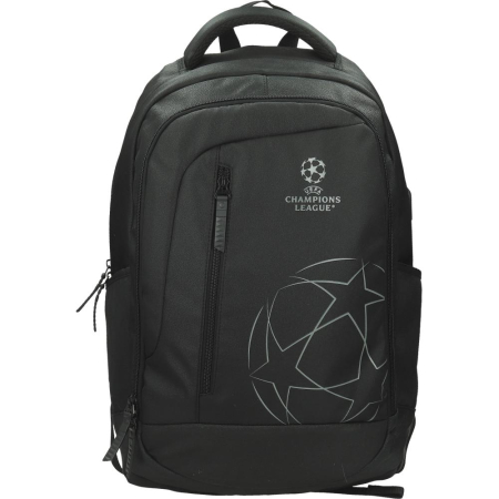 RECHIZITE SCOLARE - RUCSAC SCOLAR STREET 2 COMPARTIMENTE UEFA BLACK 531370
