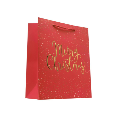 SACOSA CADOU CRACIUN 26*32*12CM DELUXE PLUS L XMAS 71657 [2]