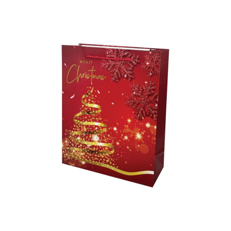 SACOSA CADOU CRACIUN 30*42*12CM DELUXE JUMBO XMAS 71652 [2]