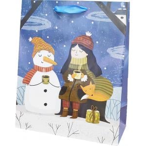 HOBBY - SACOSA CADOU CRACIUN 45*33*10CM 75292