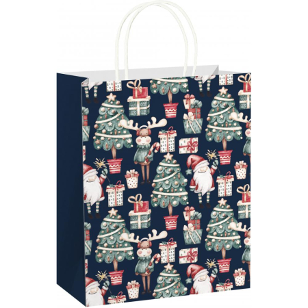 HOBBY - SACOSA CADOU XMAS 26.5*13*33 CM 77571