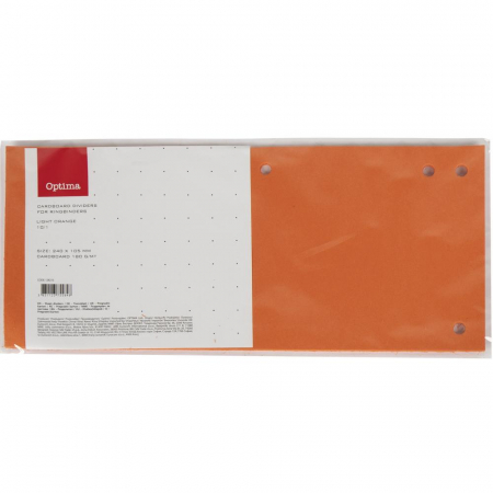 ORGANIZARE SI ARHIVARE - EU SEPARATOR CARTON 180G 10/SET PORTOCALIU 128210