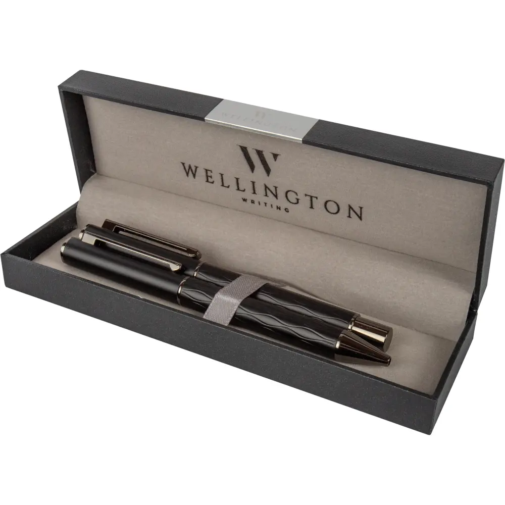 INSTRUMENTE SCRIS DE LUX SI CADOURI - SET PIX + ROLLER WELLINGTON INFINITY NEGRU 1954302