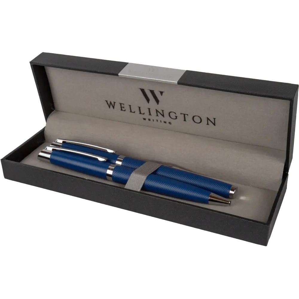 INSTRUMENTE SCRIS DE LUX SI CADOURI - SET PIX + ROLLER WELLINGTON LIBERTY ALBASTRU 1953805