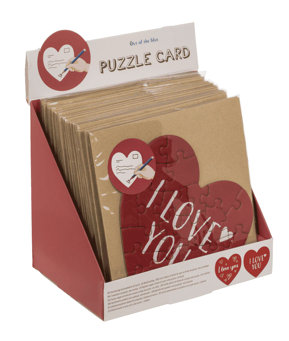 FELICITARE PUZZLE + PLIC, I LOVE YOU 180801 [5]