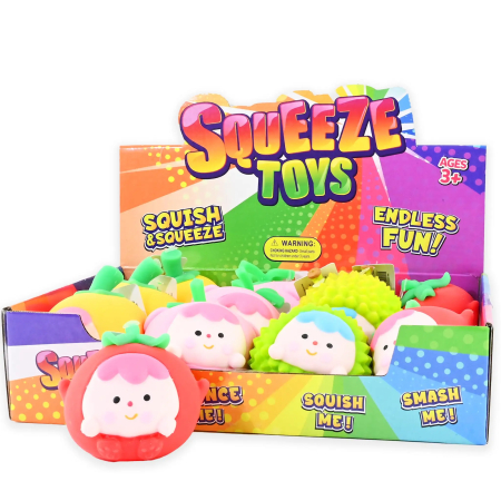 Figurină Squishy 10cm Fruct cu Față Haioasă 54716 - ipb.ro [1]
