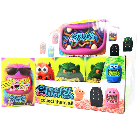 Squishy - Figurină Squishy 11.5cm Viermi Magici în Monstru 41092 - ipb.ro