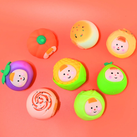 ARTICOLE COPII - Figurină Squishy 6.5cm Fructe și Legume 41664 - ipb.ro