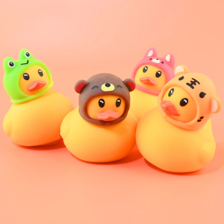 Squishy - Figurină Squishy 7cm Rățușcă cu Căciulă 41681 - ipb.ro