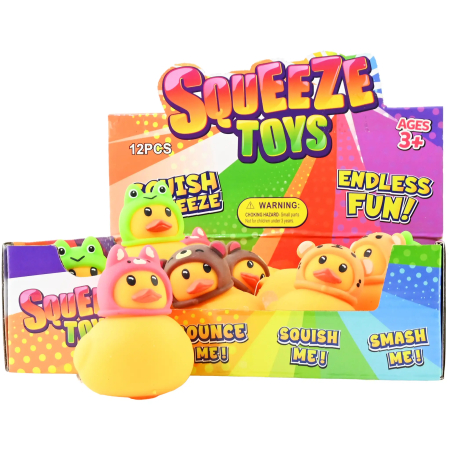 Figurină Squishy 7cm Rățușcă cu Căciulă 41681 - ipb.ro [1]