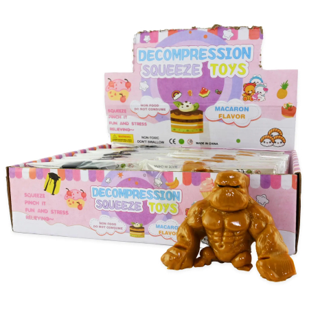 Figurină Squishy 8x8x3cm Gorila 41194 Squeeze - ipb.ro [1]