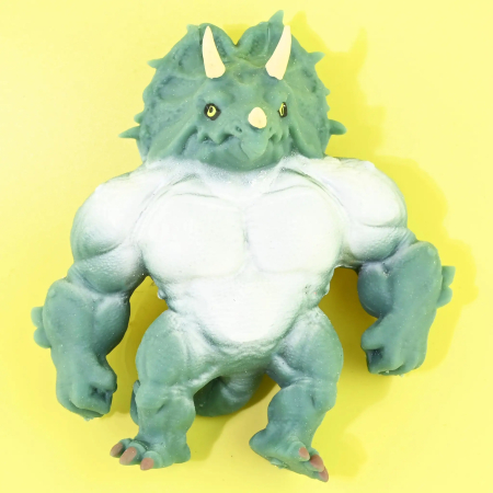 Squishy - Figurină Squishy Dinozaur 10cm cu Nisip Kinetic 54720 - ipb.ro