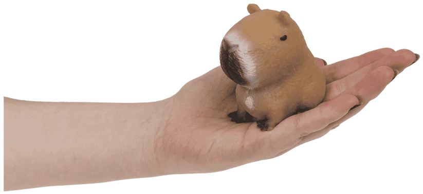 FIGURINA SQUISHY CU NISIP KINETIC 6.5CM CAPYBARA 62/6305 [5]