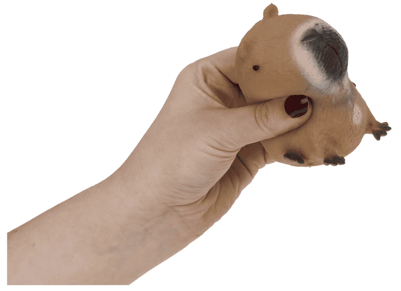 FIGURINA SQUISHY CU NISIP KINETIC 6.5CM CAPYBARA 62/6305 [6]