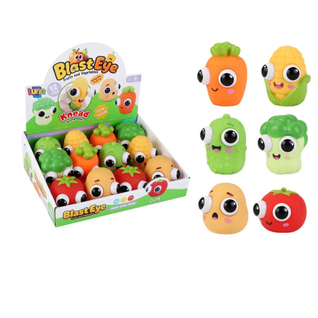 Squishy - Figurină Squishy Luna Toys Legumă Blast Eye 623440