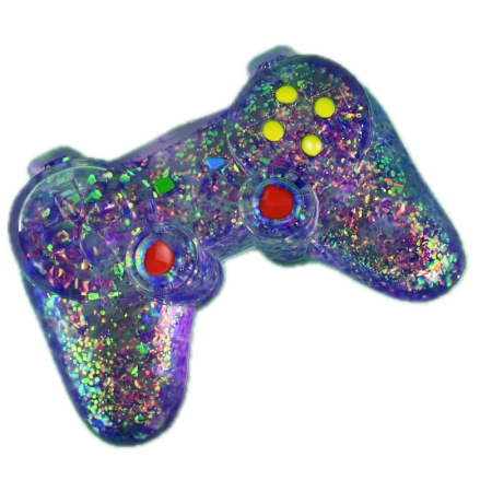 ARTICOLE COPII - Figurină Squishy Sugar Gamepad 10.5cm cu Glitter - ipb.ro