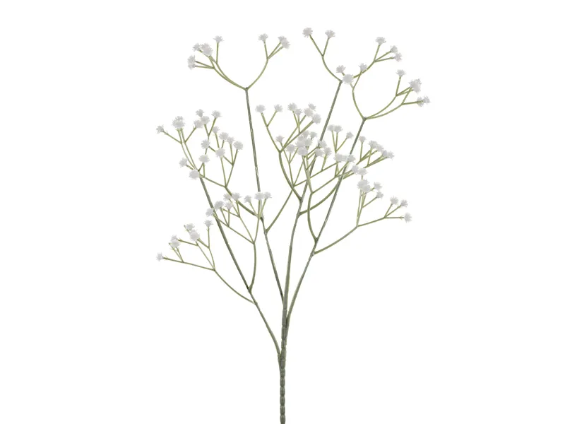 Articole Nunta, Bridal Party - Floarea Miresei Artificială Albă 62cm KWT1-008