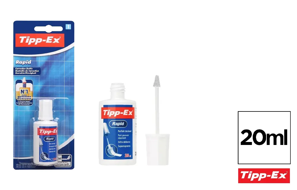 Corectoare - FLUID CORECTOR CU PENSULA 20ML TIPP-EX BIC 8871/2168871592