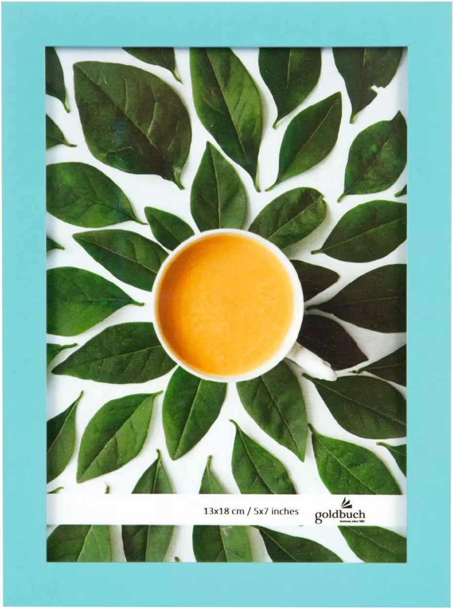 Rame Fotografie - GB RAMA FOTO LEMN CU SUPORT 13*18CM SUMMER TURQUOISE 920463