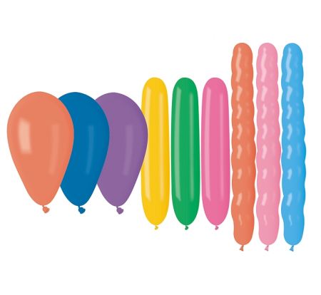 ARTICOLE PARTY - GOD BALOANE Balloons Premium, various shapes, 15/set GB/PG33