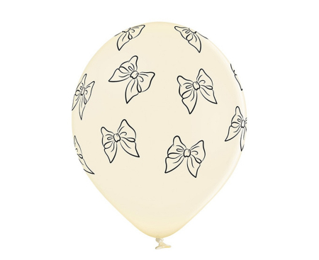 Baloane diverse - BALON LATEX D11, HEARTS VANILLA, 30CM, 1C5S, 6/SET BRP_5000869