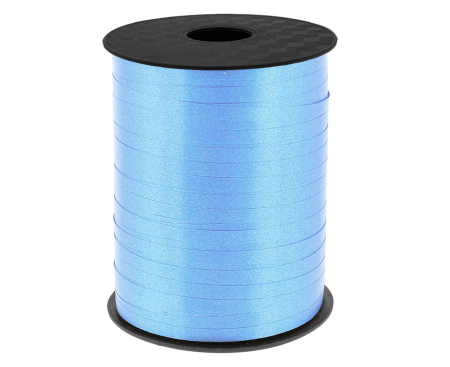 DE SEZON - RAFIE PLASTIC LUCIOASA 0.5cm*458m, albastru pastel GT-5S13