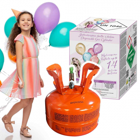Baloane si accesorii - GOD BUTELIE CU HELIU PENTRU 14 BALOANE HG-BJ14