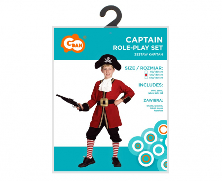 GOD COSTUM PENTRU COPII 120/130CM CAPTAIN SL-HU12 [3]