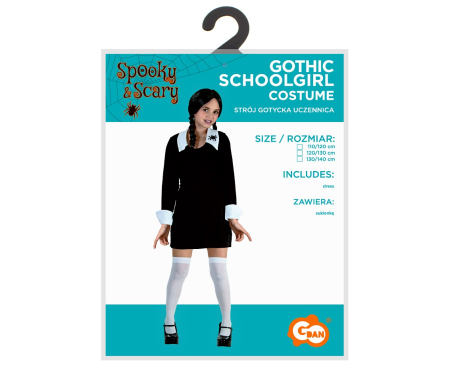 COSTUM PENTRU COPII 130/140CM GOTHIC STUDENT SL-GU13 [1]