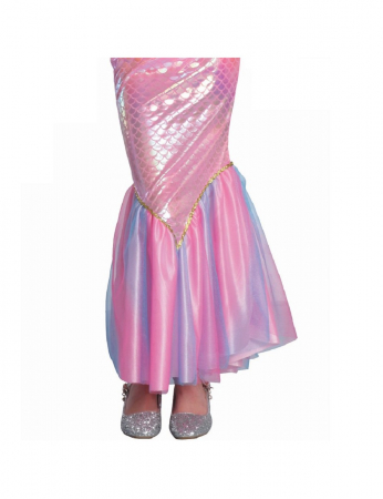 GOD COSTUM PT COPII 110/120 CM SIRENA ROZ SL-RS11 [2]