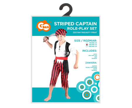 GOD COSTUM PT COPII 120/130 CM, CAPTAIN SL-PV12 [3]