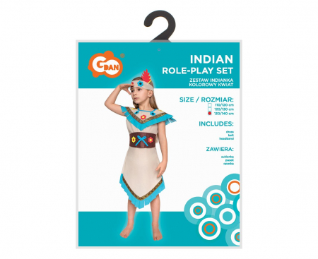 GOD COSTUM PT COPII 130/140 CM INDIAN SL-IK13 [1]