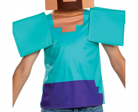 GOD COSTUM PT COPII M, 7-8 ANI STEVE ESSENTIAL-MINECRAFT 162429K-20L [5]