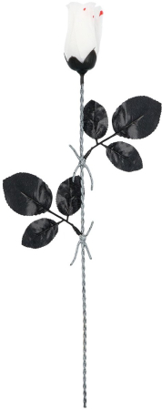 DECORATIUNE HALLOWEEN MIX FLORI, 5 MODELE 45CM 72149 [1]