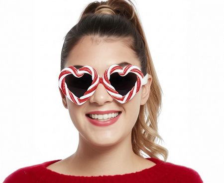 ARTICOLE PARTY - GOD OCHELARI PARTY SWEET HEARTS GLITTER NP-OSOC