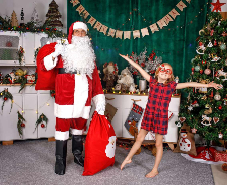 OCHELARI ROSII CU PALARIA LUI MOS CRACIUN NW-OCMI [4]