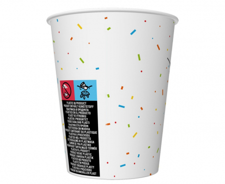 GOD PAHARE CARTON Colorful Party, 250ml, 6/set PM-KPA1 [1]