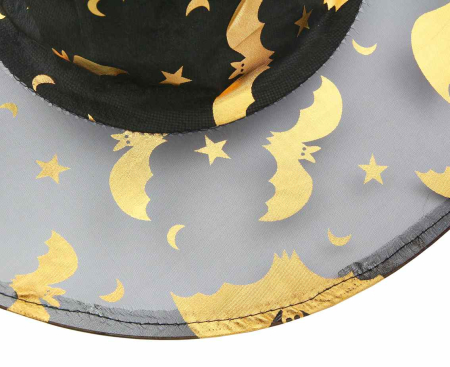 PALARIE VRAJITOARE NEAGRA CU IMPRIMEU AURIU YH-KCZA [2]