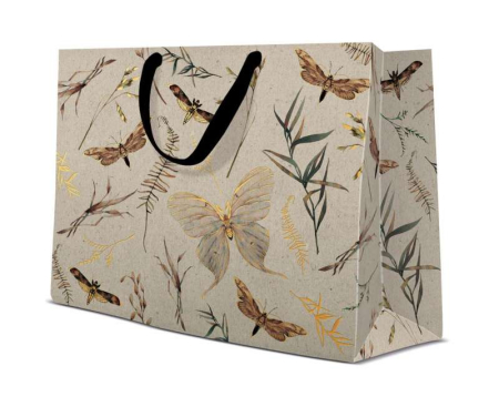 AMBALAJE SI SACOSE CADOURI - SACOSA CADOU FLUTURI 33.5*26.5*13CM AGB1020906