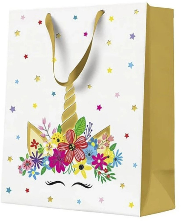 AMBALAJE SI SACOSE CADOURI - SACOSA CADOU UNICORN  20*25*10CM AGB1027403