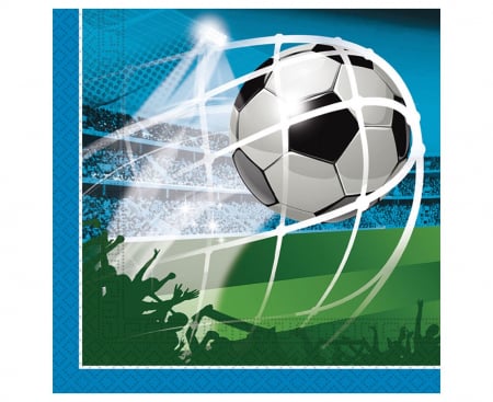 HOBBY - GOD SERVETELE 33*33CM 20/SET SOCCER FANS 93747