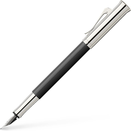 INSTRUMENTE SCRIS DE LUX SI CADOURI - GRAF STILOU GUILLOCHE NEGRU M GRAF VON FABER-CASTELL GF146540