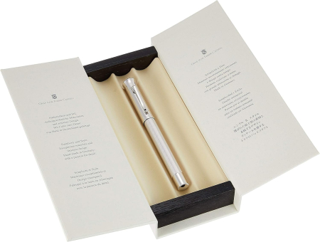 GRAF STILOU GUILLOCHE RODIUM F GRAF VON FABER-CASTELL GF146591 RH [6]