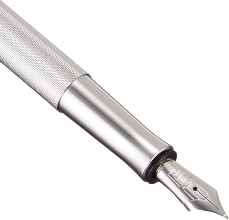 GRAF STILOU GUILLOCHE RODIUM F GRAF VON FABER-CASTELL GF146591 RH [2]