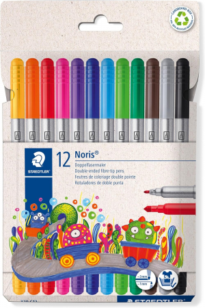 Carioci - GRI CARIOCI STAEDTLER 2 CAPETE 320-C12 12/SET CUTIE CARTON