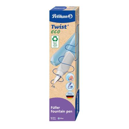 STILOU PELIKAN TWIST ECO ALBASTRU  M CUTIE CARTON 822206 [3]