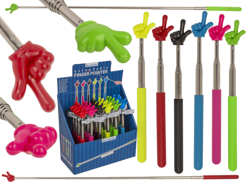 Materiale Didactice - Indicator Extensibil Metalic 68cm Deget Arătător - ipb.ro